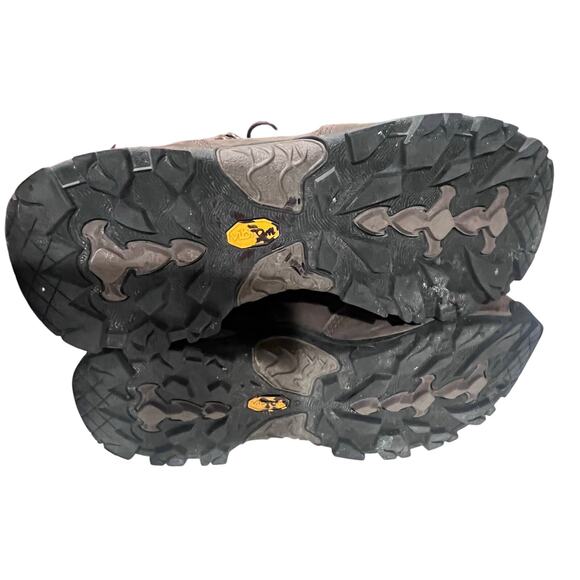 Danner Pronghorn 8” Brown Leather Hunting Boots Mens Size 12 D Waterproof Vibram - Picture 4 of 12